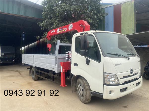 XE TẢI HINO XZU730 GẮN CẨU UNIC 3 TẤN 4 ĐỐT URV374